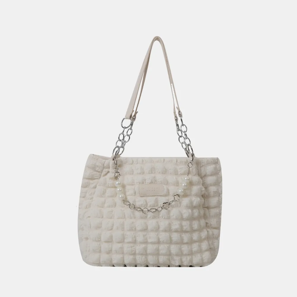Bubble Textured Tote Bag, image 8