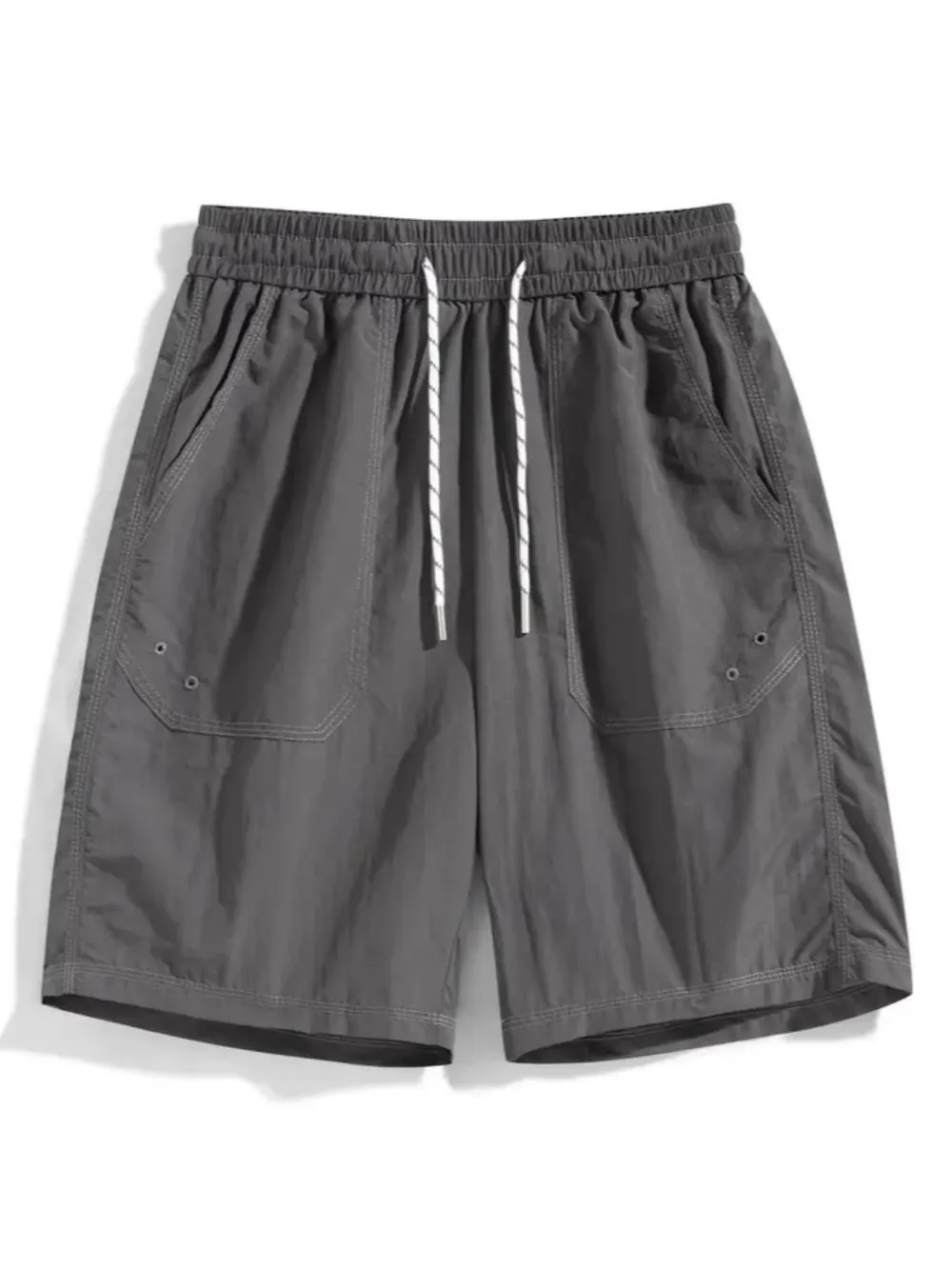 Men's Full Size Casual Drawstring Shorts Plus Size, image 3