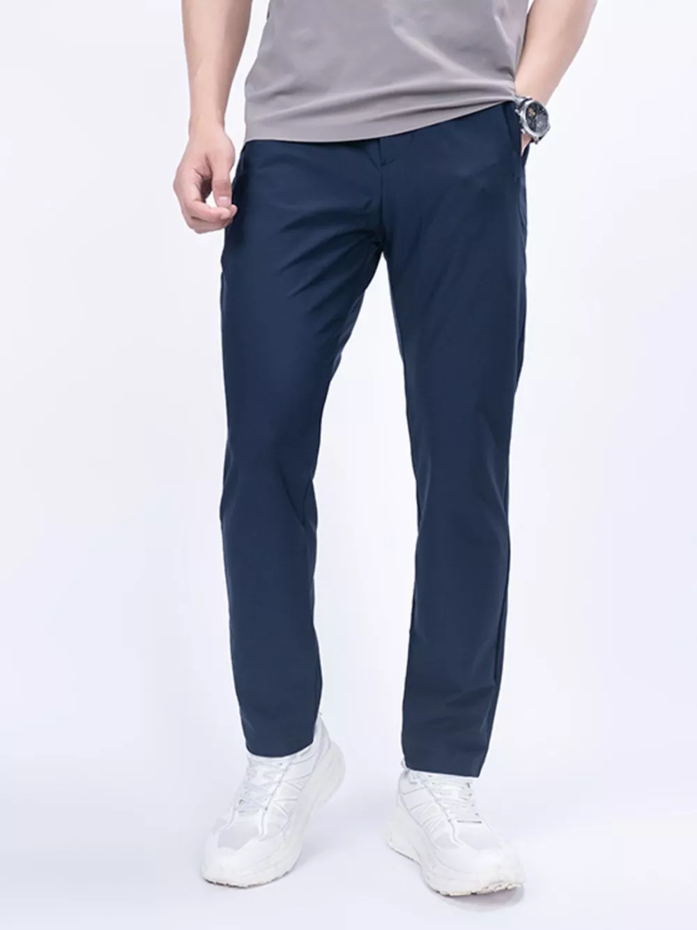 Men's Plus Size Slim-Fit Casual Pants, image 2