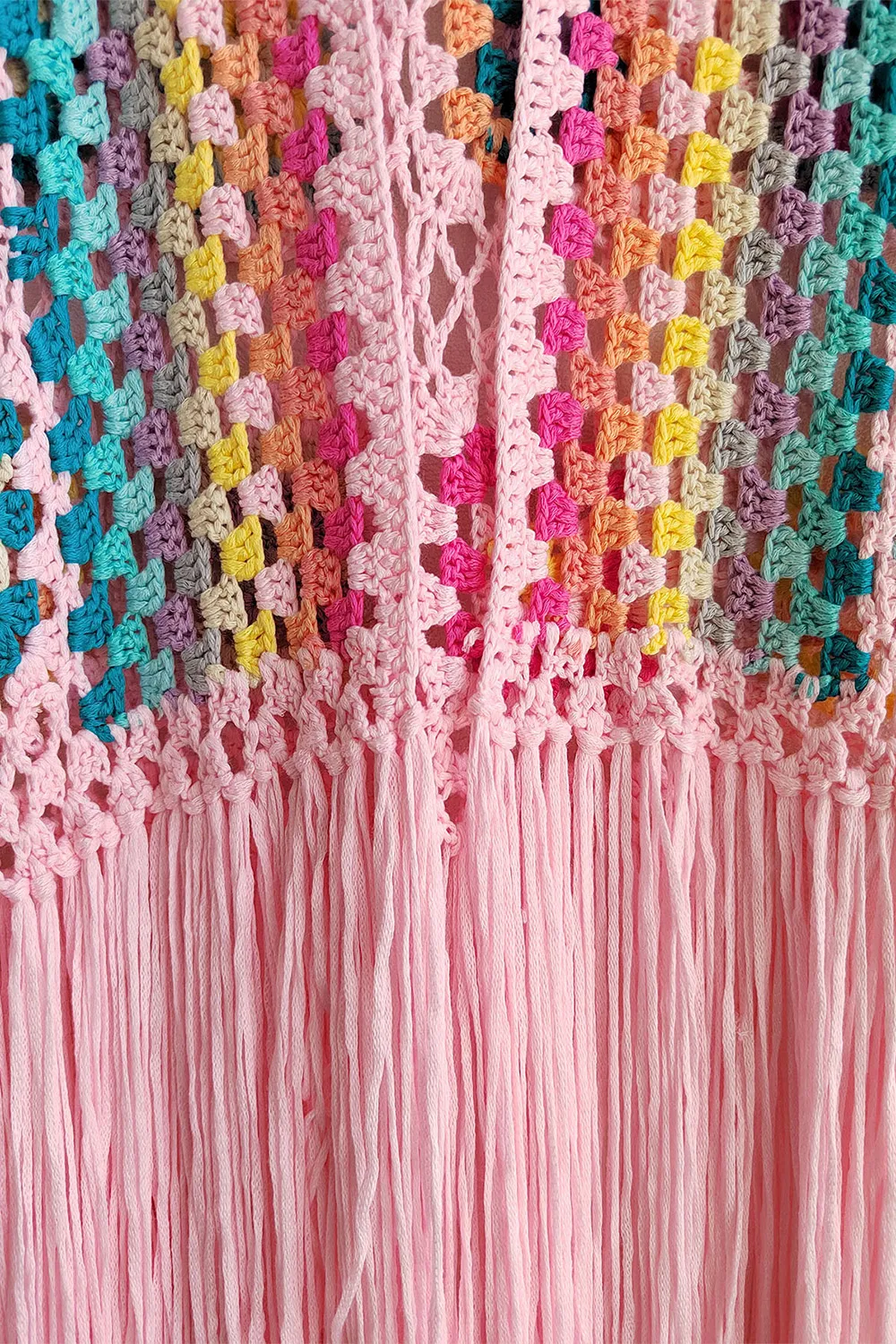 Fringe Tied Long Sleeve Cardigan, image 20
