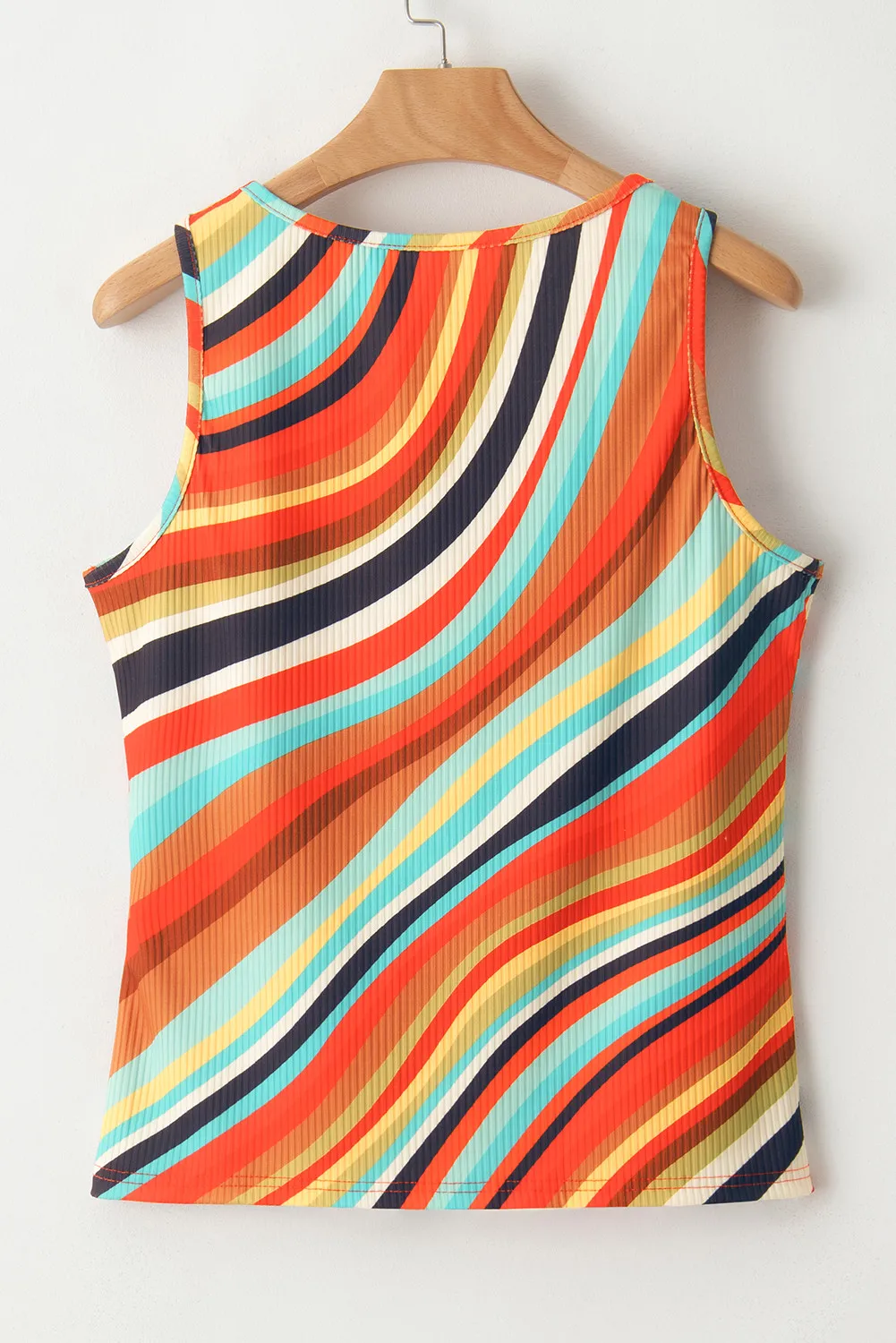 Color Block Round Neck Tank, image 6