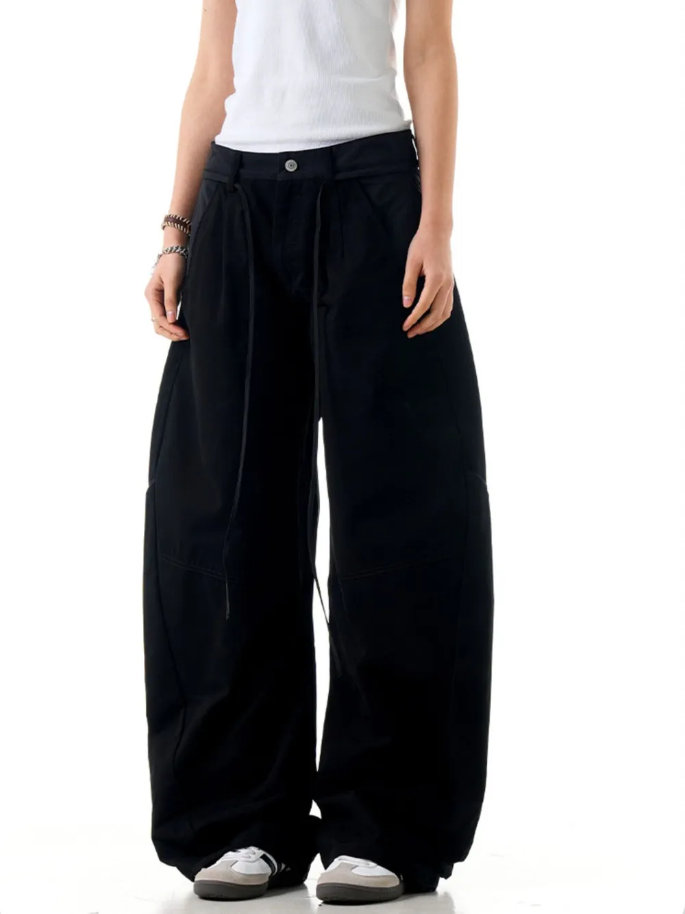 Men's Pocketed Wide Leg Pants, image 5