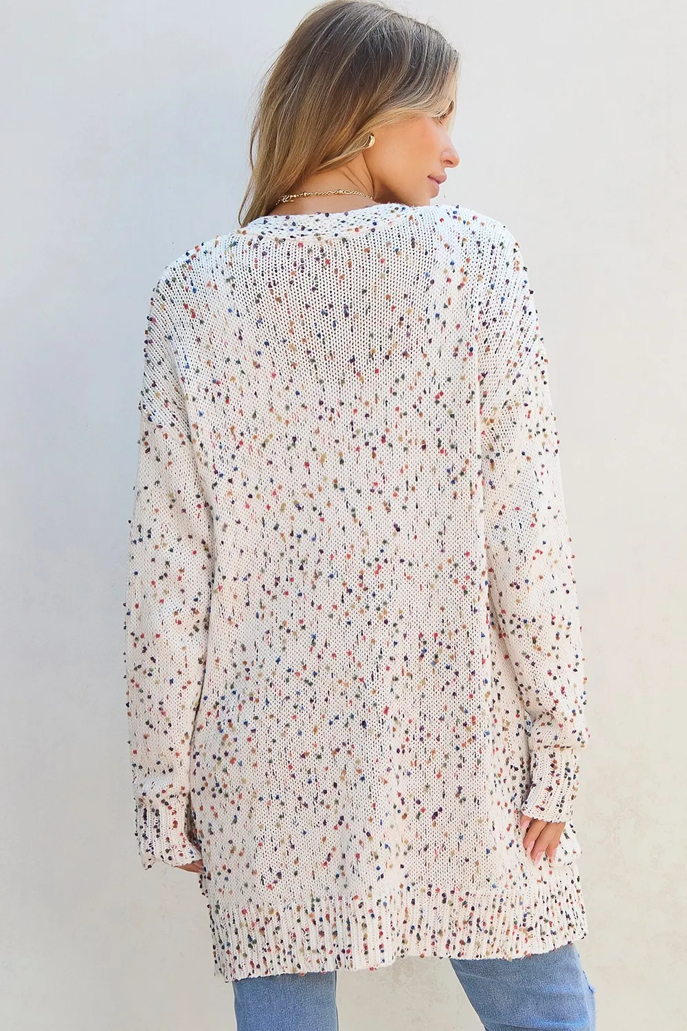 Open Front Long Sleeve Cardigan, image 5