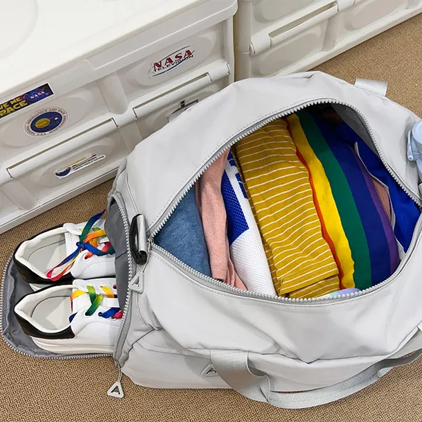Nylon Solid Travel Bag, image 7