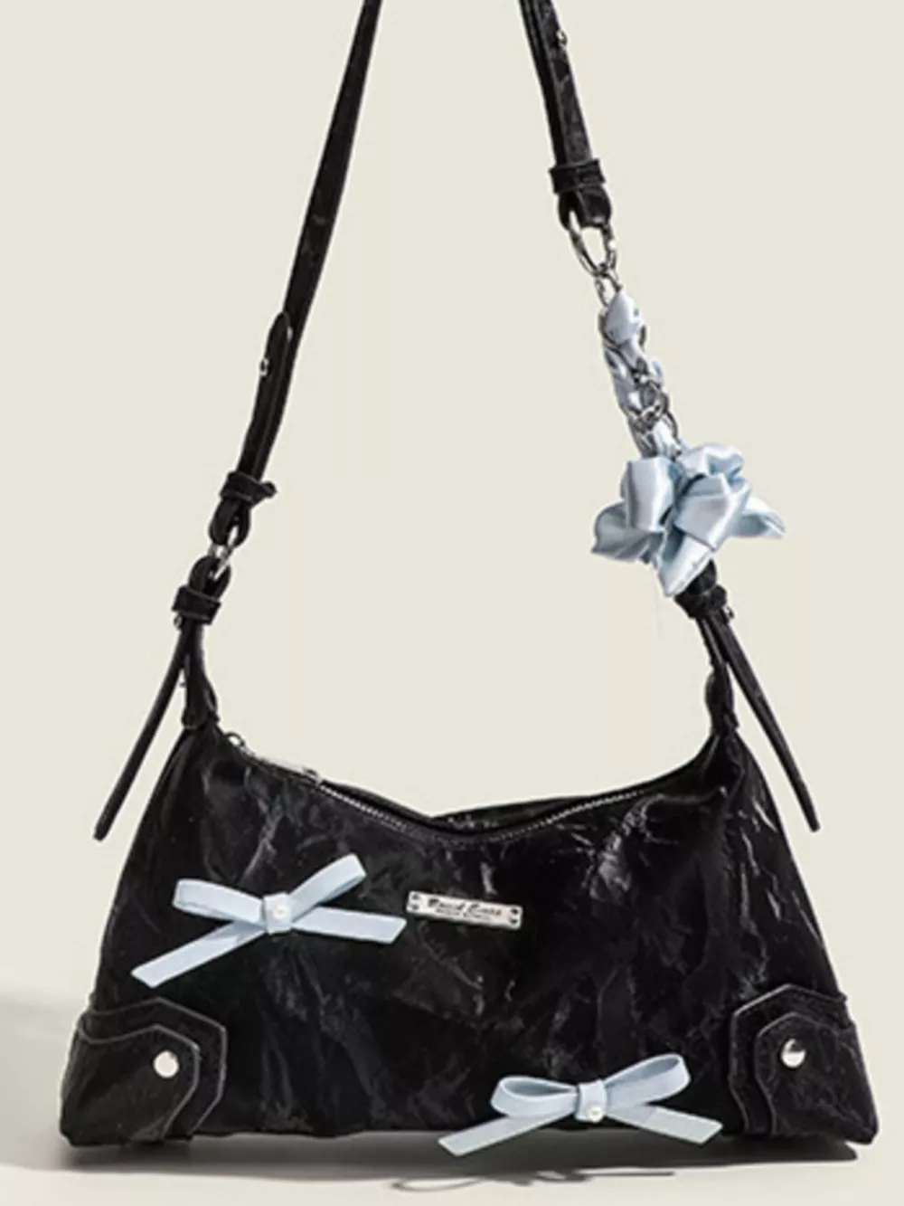 Bow Decor Shoulder Bag, image 3