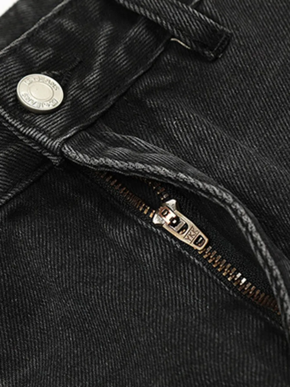 Men's Relaxed Fit Vintage Wash Wide Leg Jeans, image 6