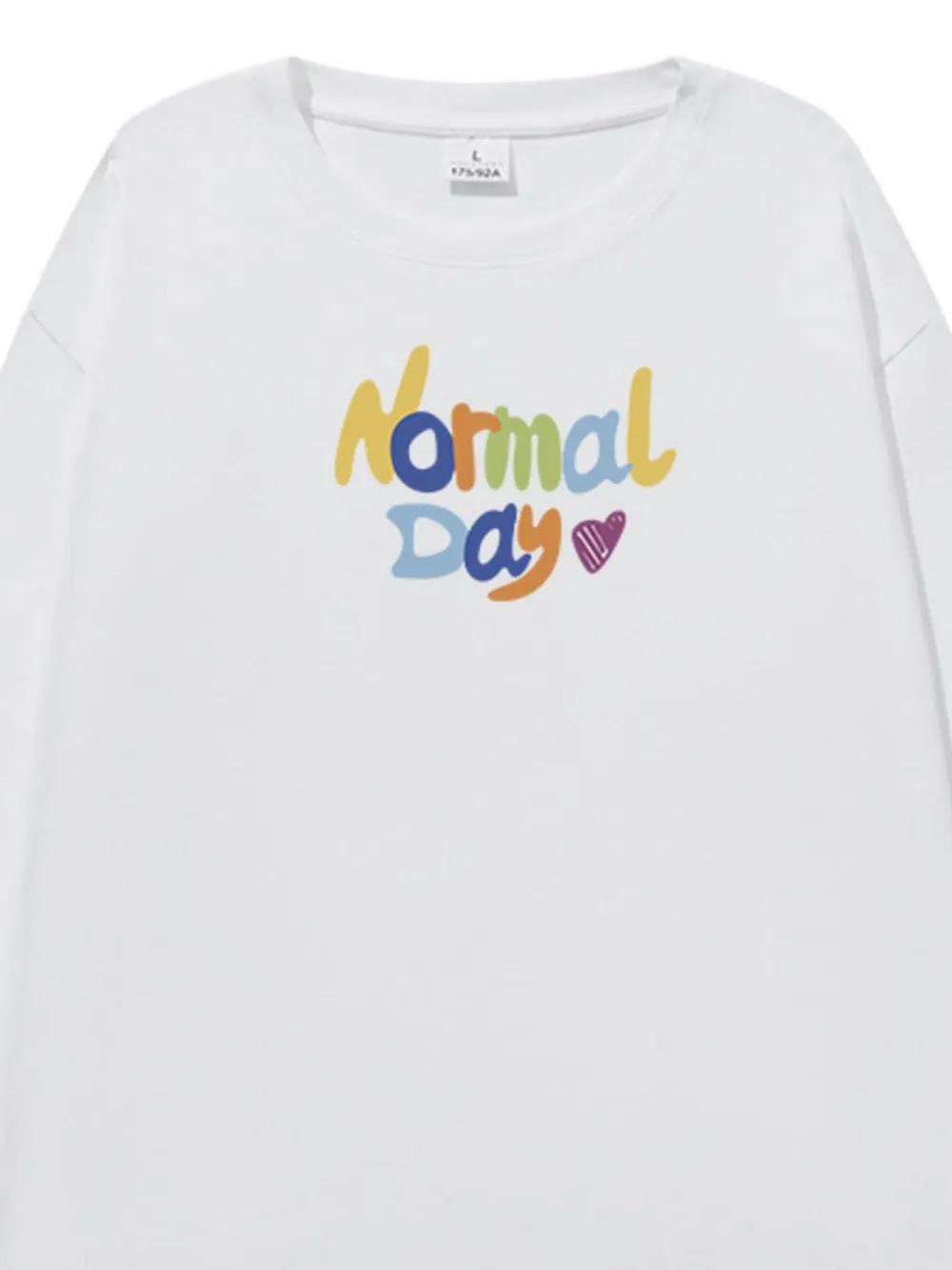 Normal Day Long Sleeve T-Shirt, image 6