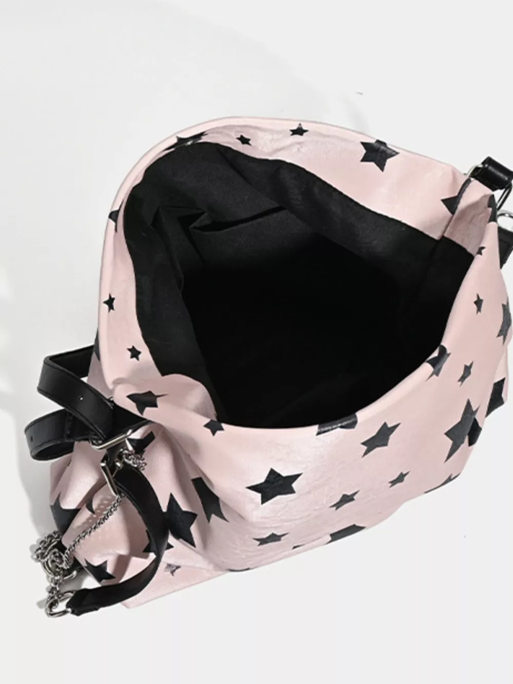 Star Print Chain Shoulder Bag, image 6