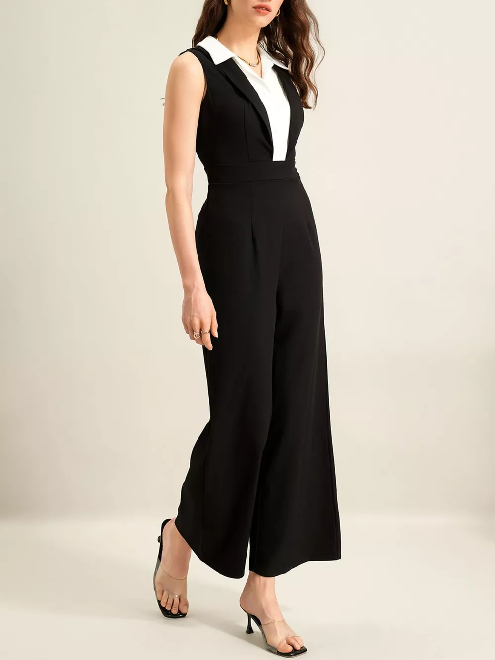 Sleeveless Wide Leg Jumpsuit, image 6