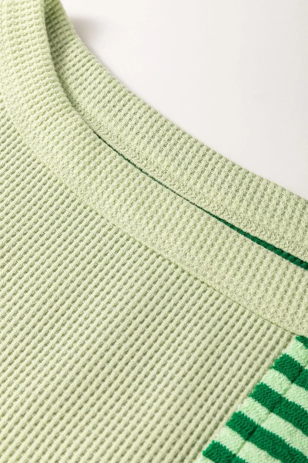 Striped Textured Half Sleeve T-Shirt, image 5