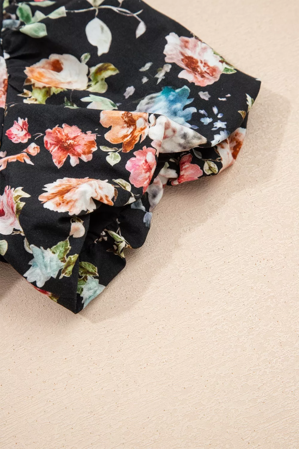 Floral Print Smocked Waist Maxi Dress, image 8