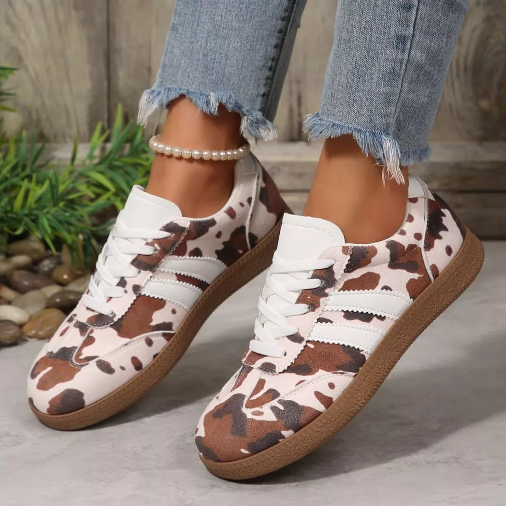 Cow Print Casual Sneakers, image 7