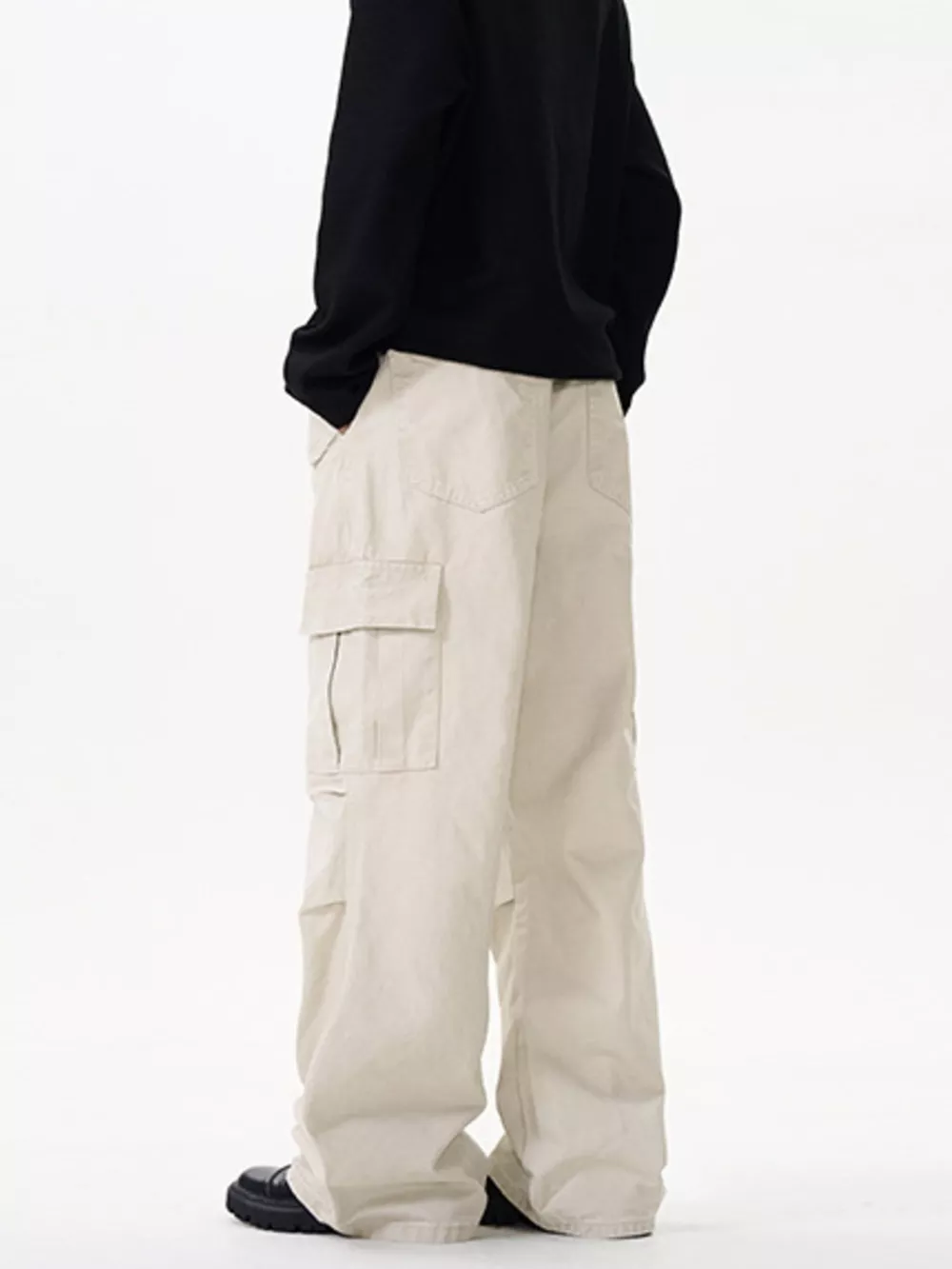 Men's Loose Fit Cargo Pants, image 9