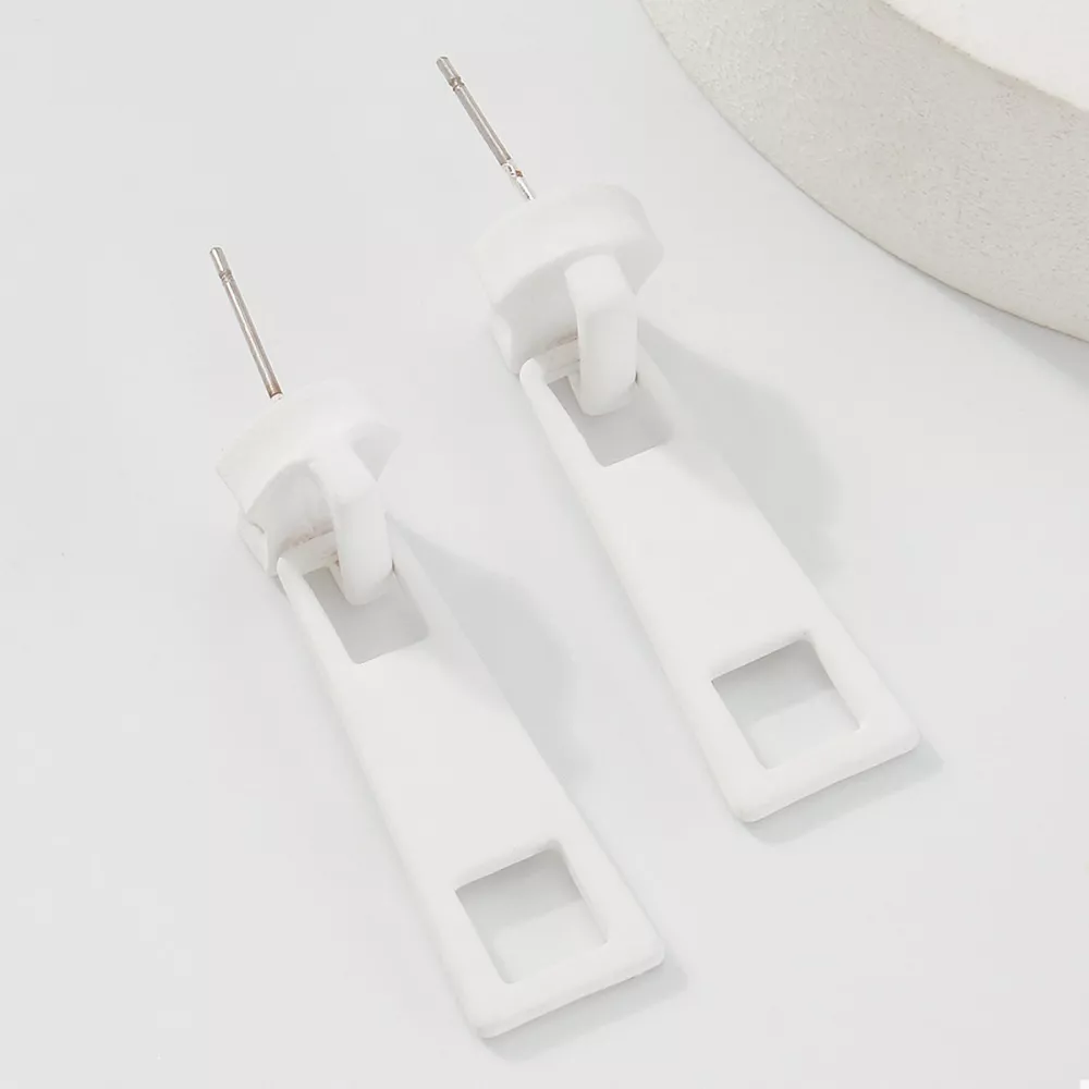 Colorful Zipper Drop Earrings, image 3