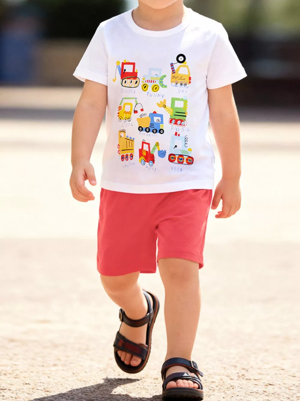 Children's Printed Tee & Shorts Set, image 3