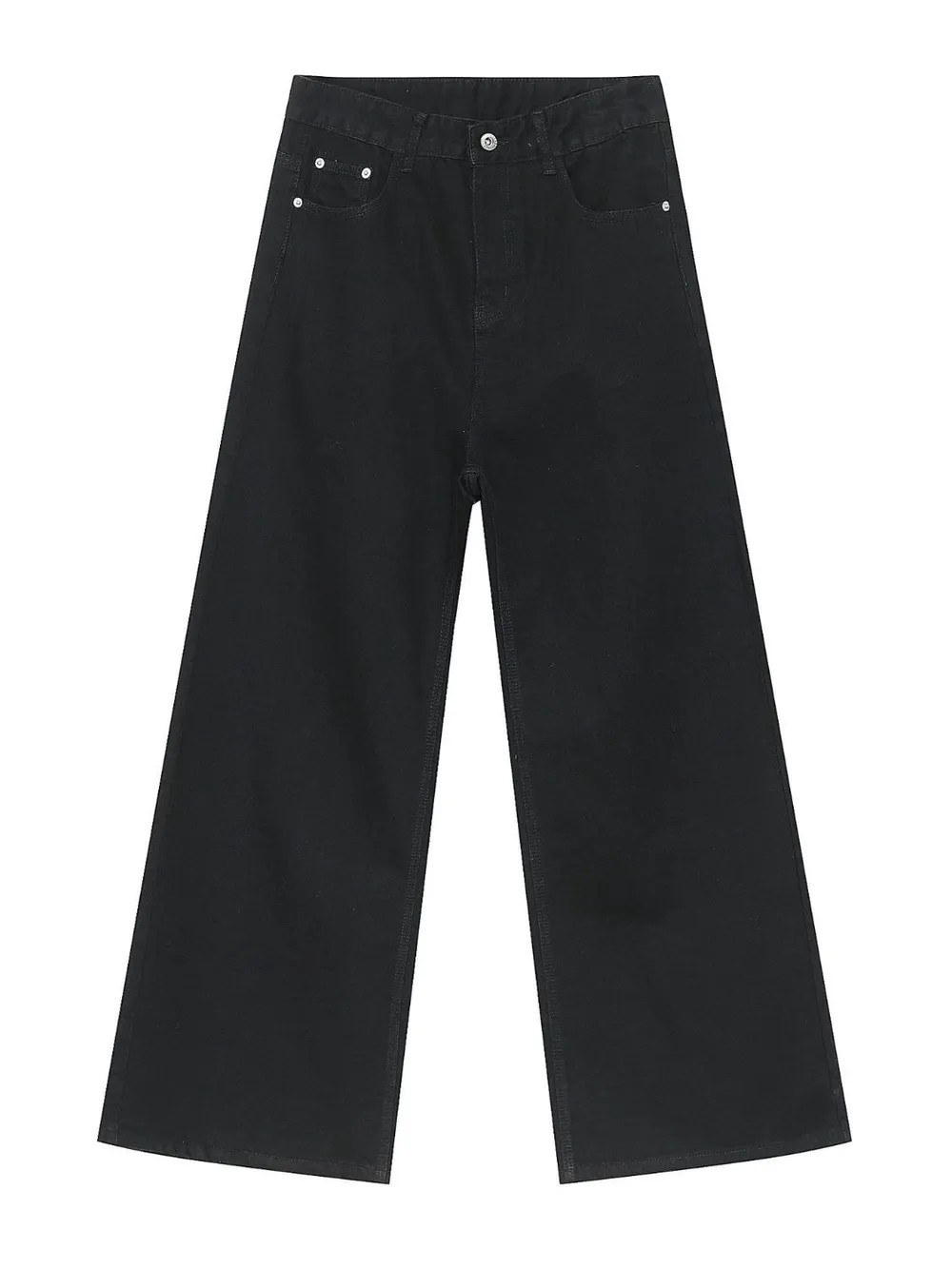 Men's Mid Rise Wide Leg Jeans, image 5
