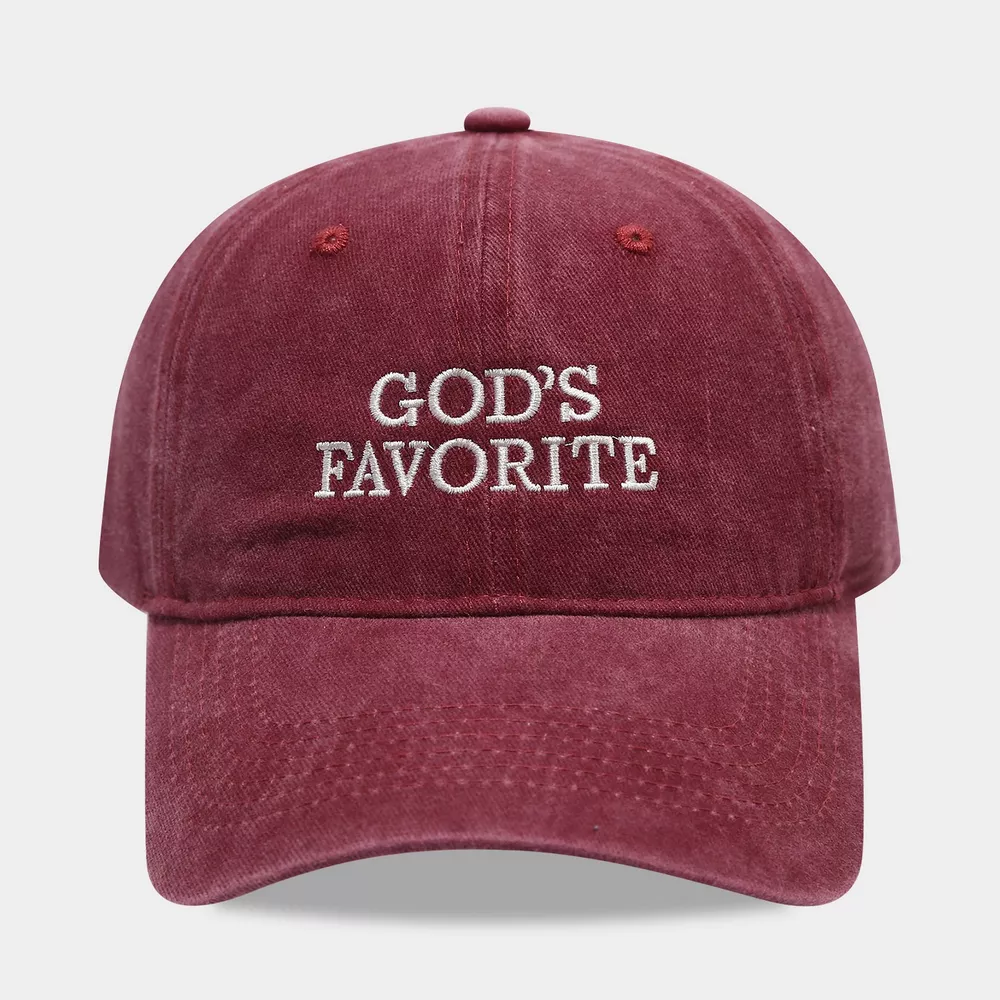 Embroidered Washed Baseball Cap, image 7