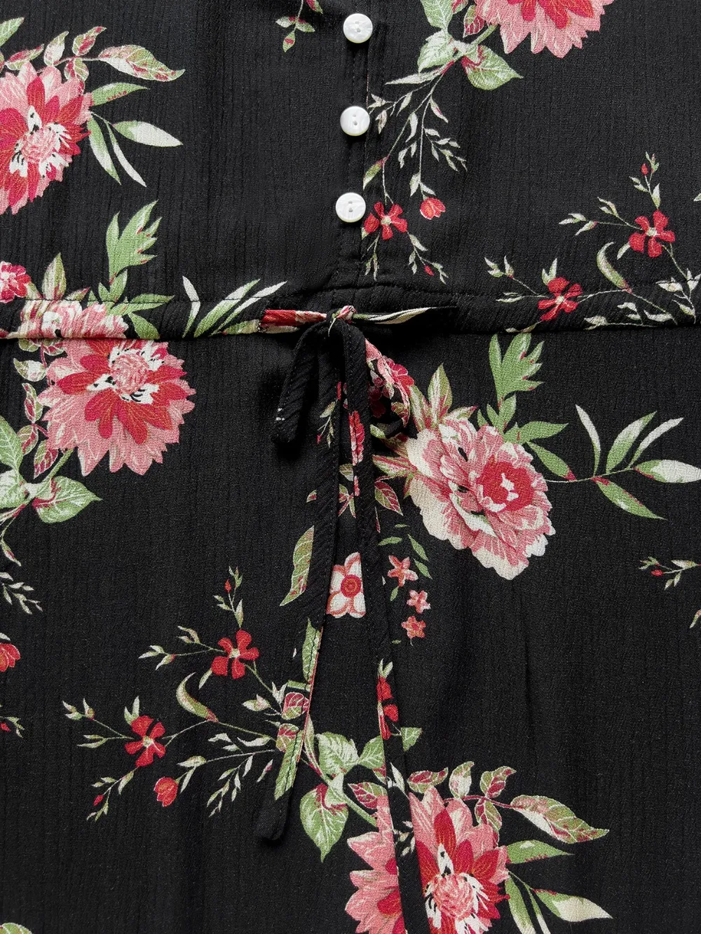 Plus Size Floral Flare Sleeve Dress, image 5