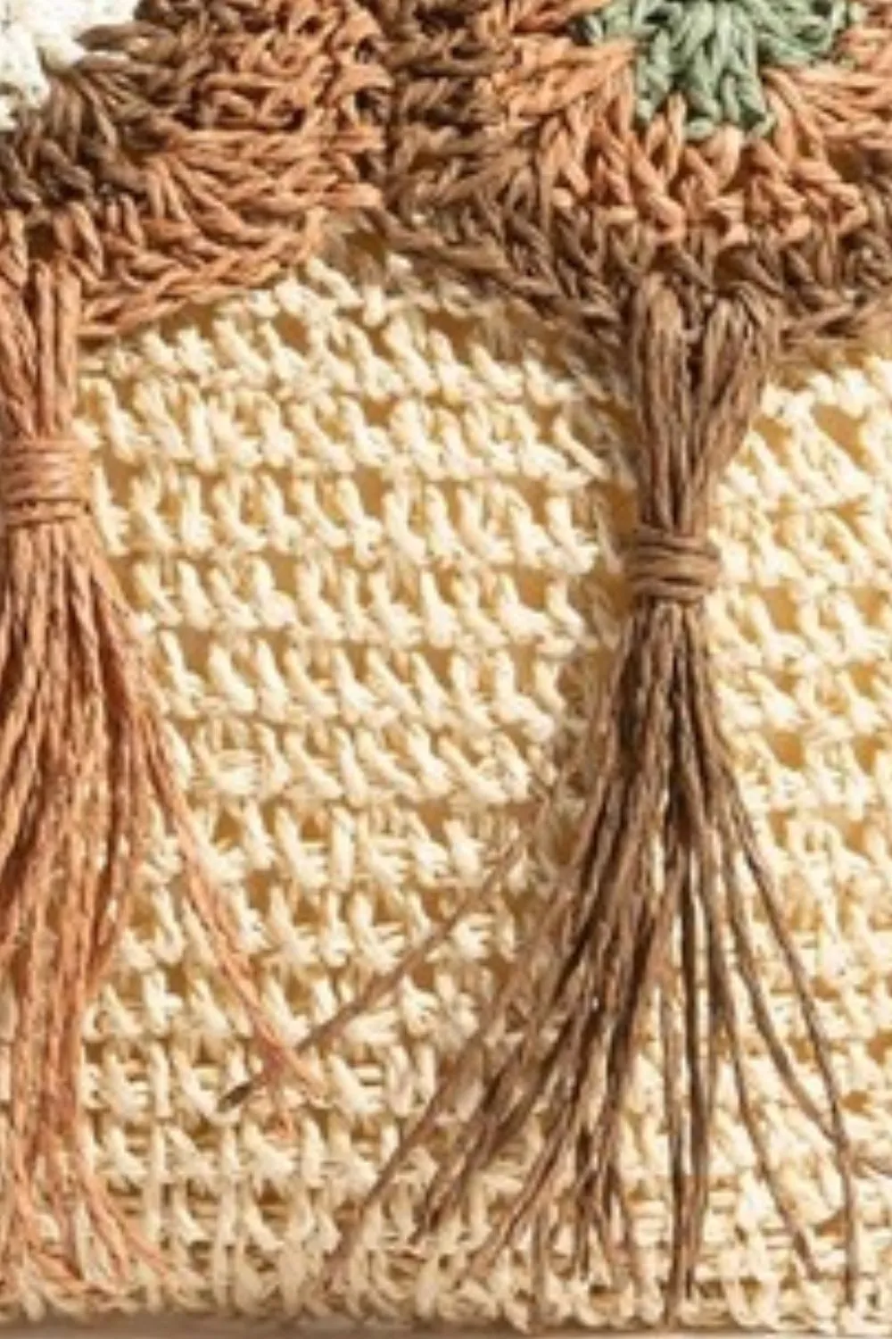 Fame Intricate Tassel Braided Crossbody Bag, image 2