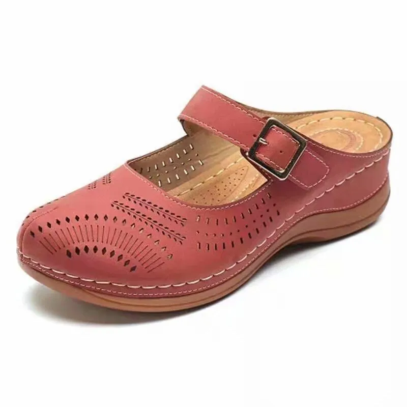 Adjustable Buckle Strap Sandals, image 4