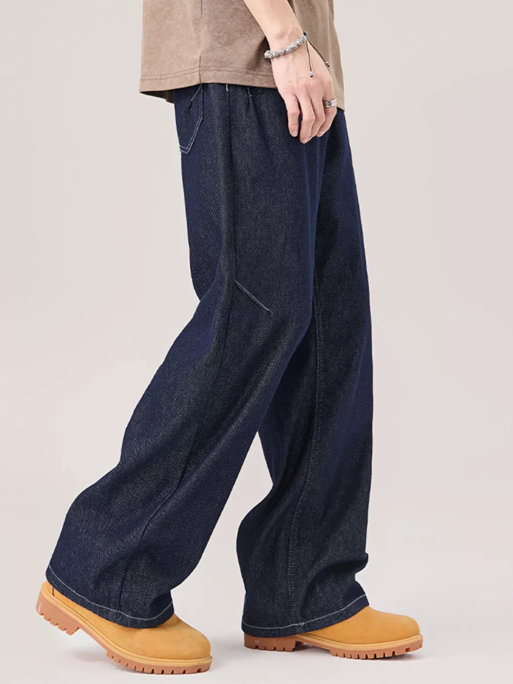 Men's Wide Leg Jeans, image 3
