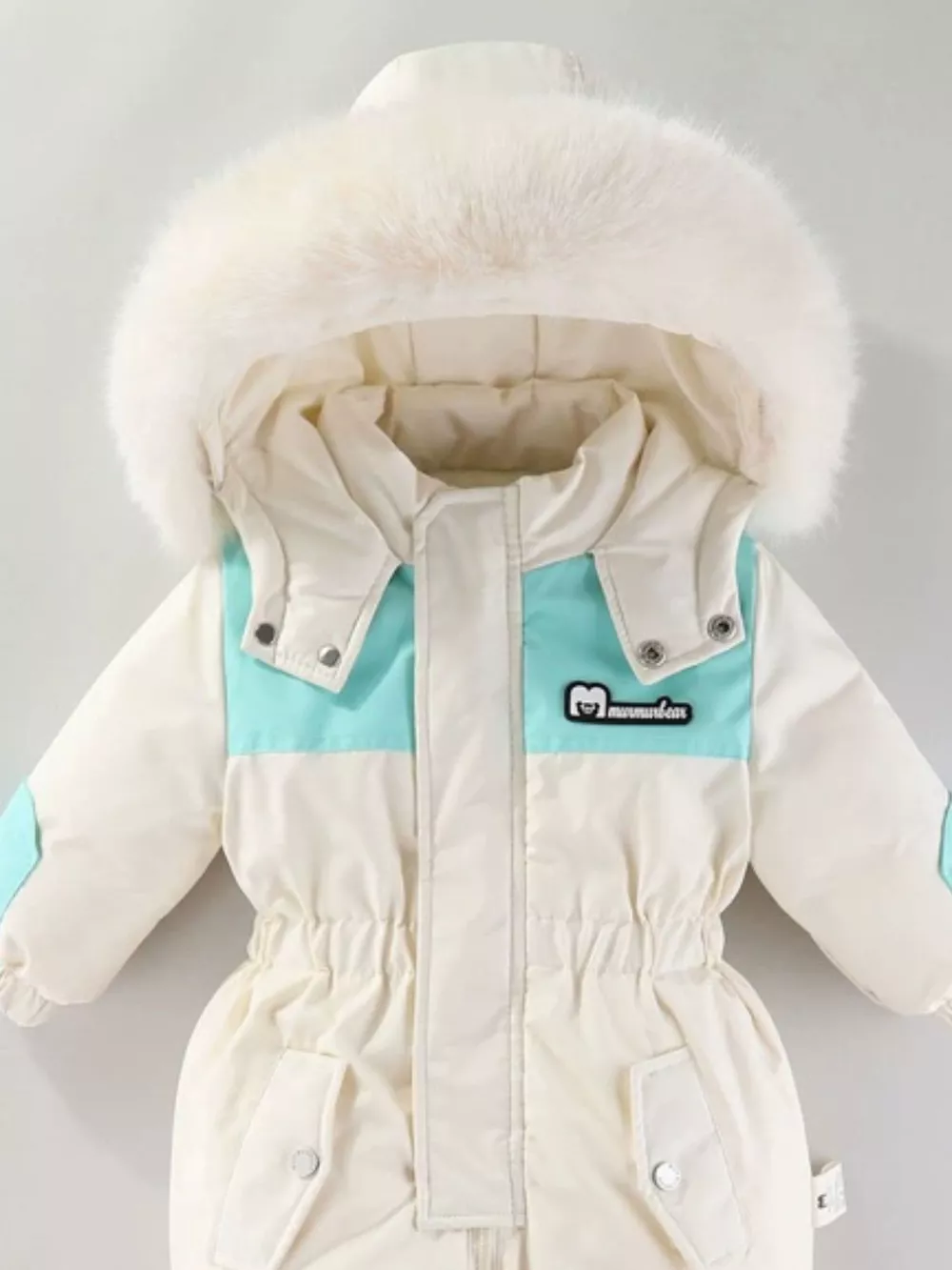 Children's Faux Fur Hood One-Piece, image 20