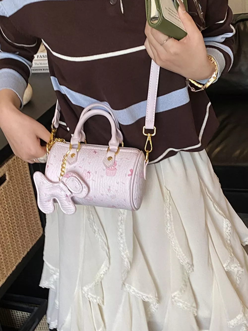 Barrel Crossbody Bag, image 6