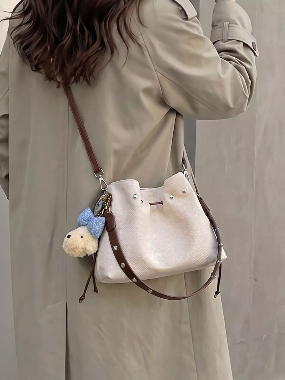 Bucket Crossbody Bag, image 8