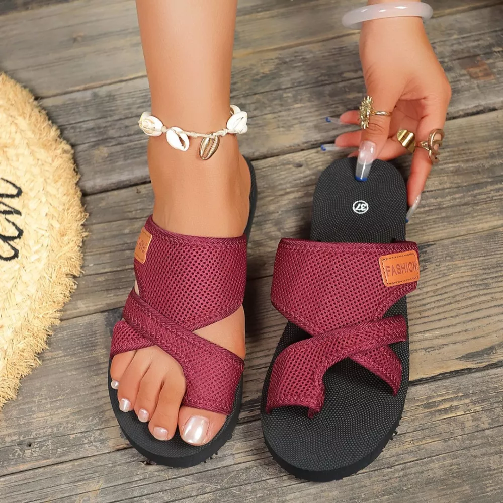 Toe Loop Platform Sandals, image 8