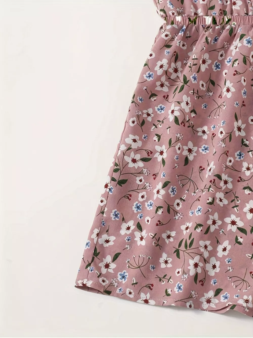 Floral Print Spaghetti Strap Romper, image 8