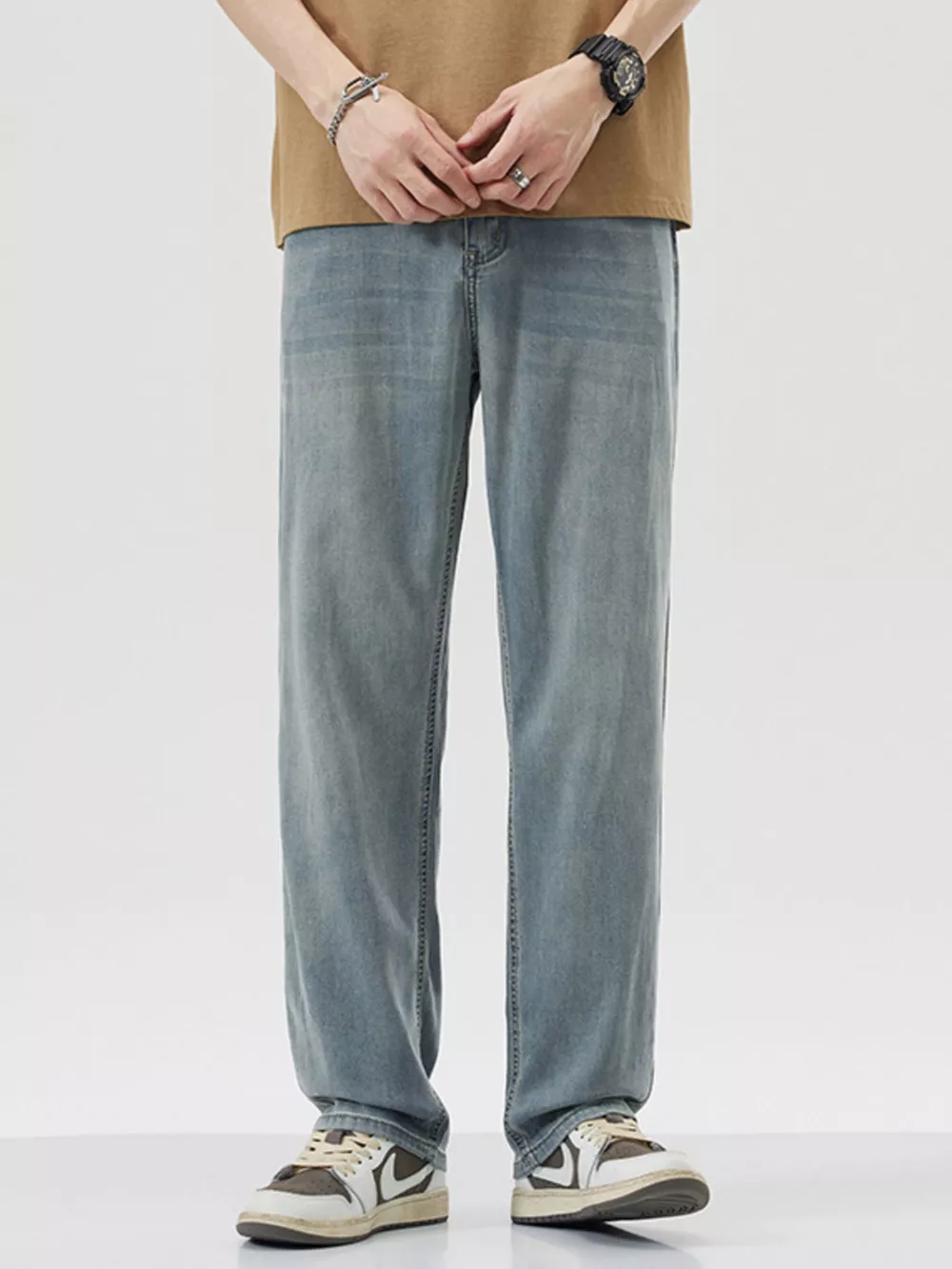 Men's Wide Leg Jeans