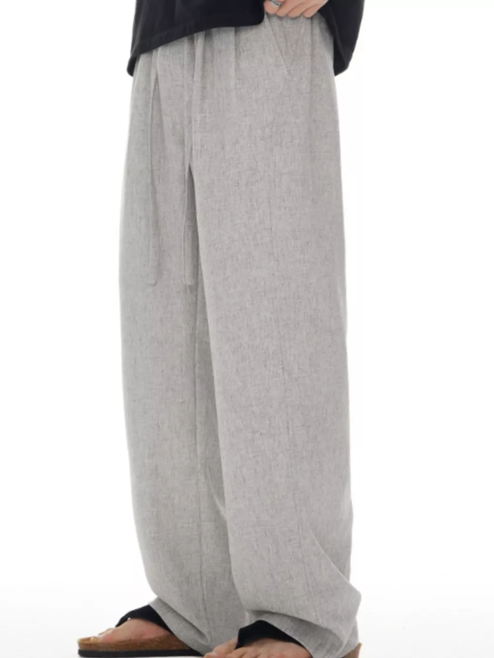 Men's Plus Size Wide Leg Pants, image 3