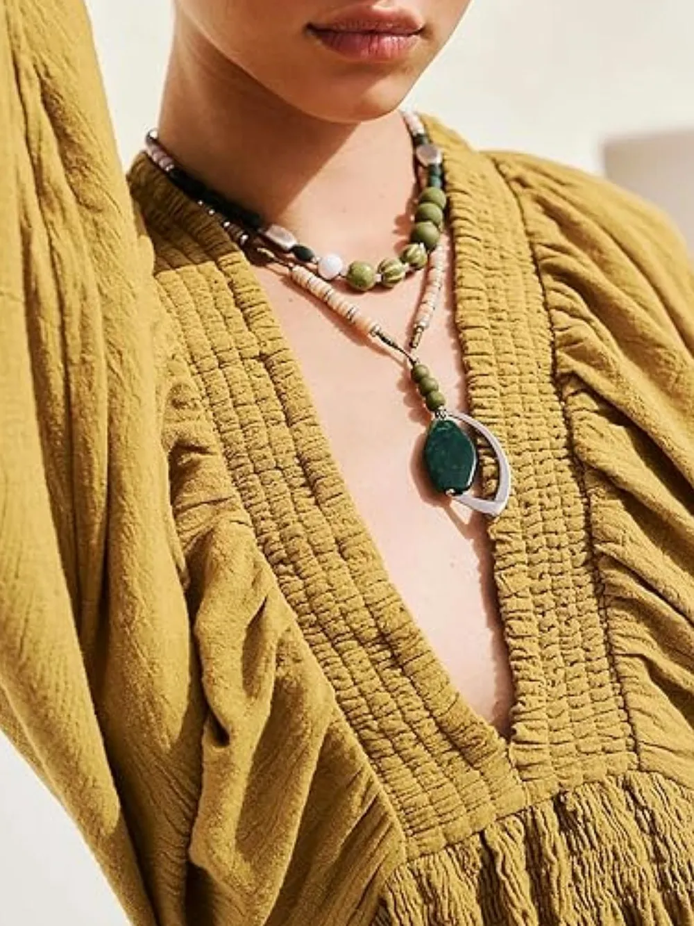 Textured V-Neck Mini Dress, image 11