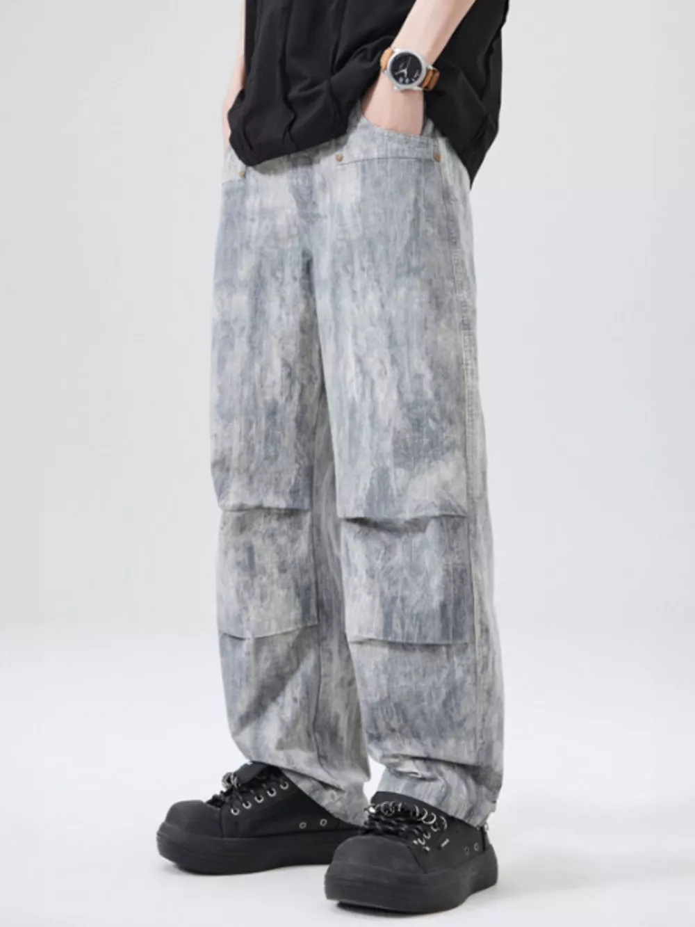 Men's Wide Leg Pants