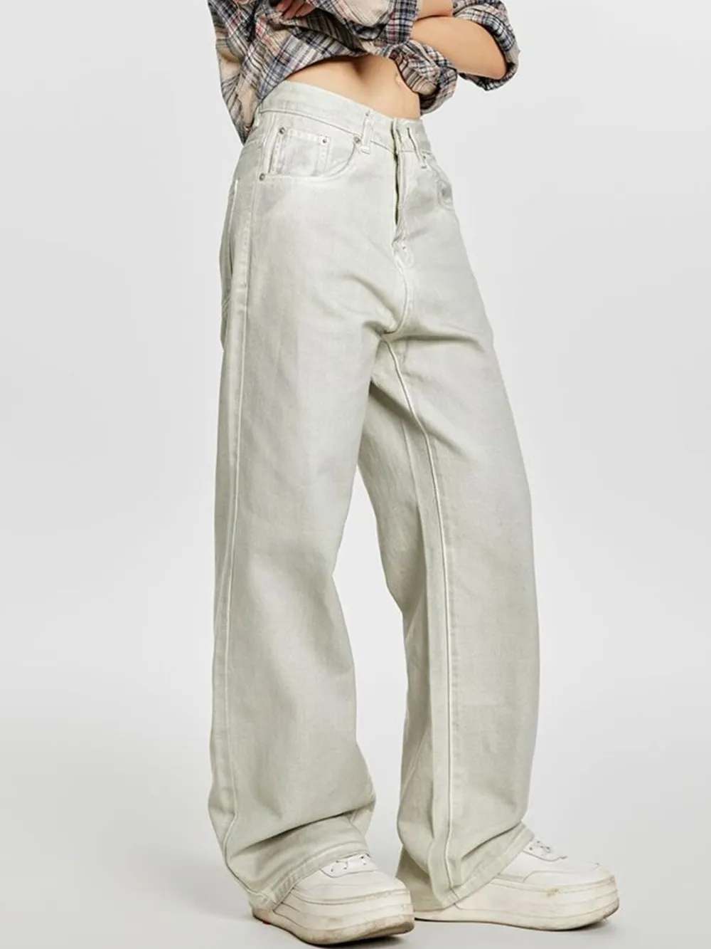Men's High Waist Wide Leg Casual Pants, image 5