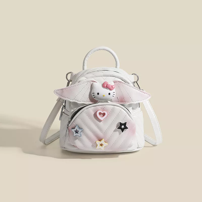 Wings Leather Backpack Bag