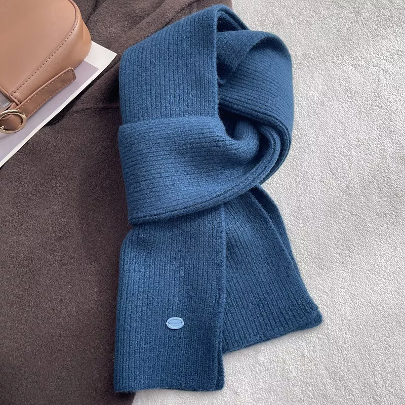 Pure Wool Warm Knit Scarf, image 4