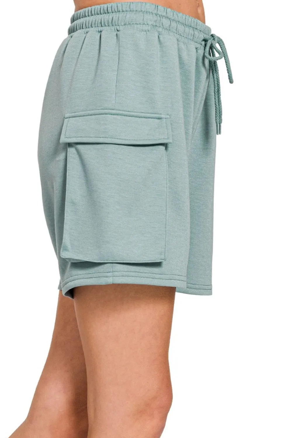 Scuba Thigh Pocket Shorts, image 2