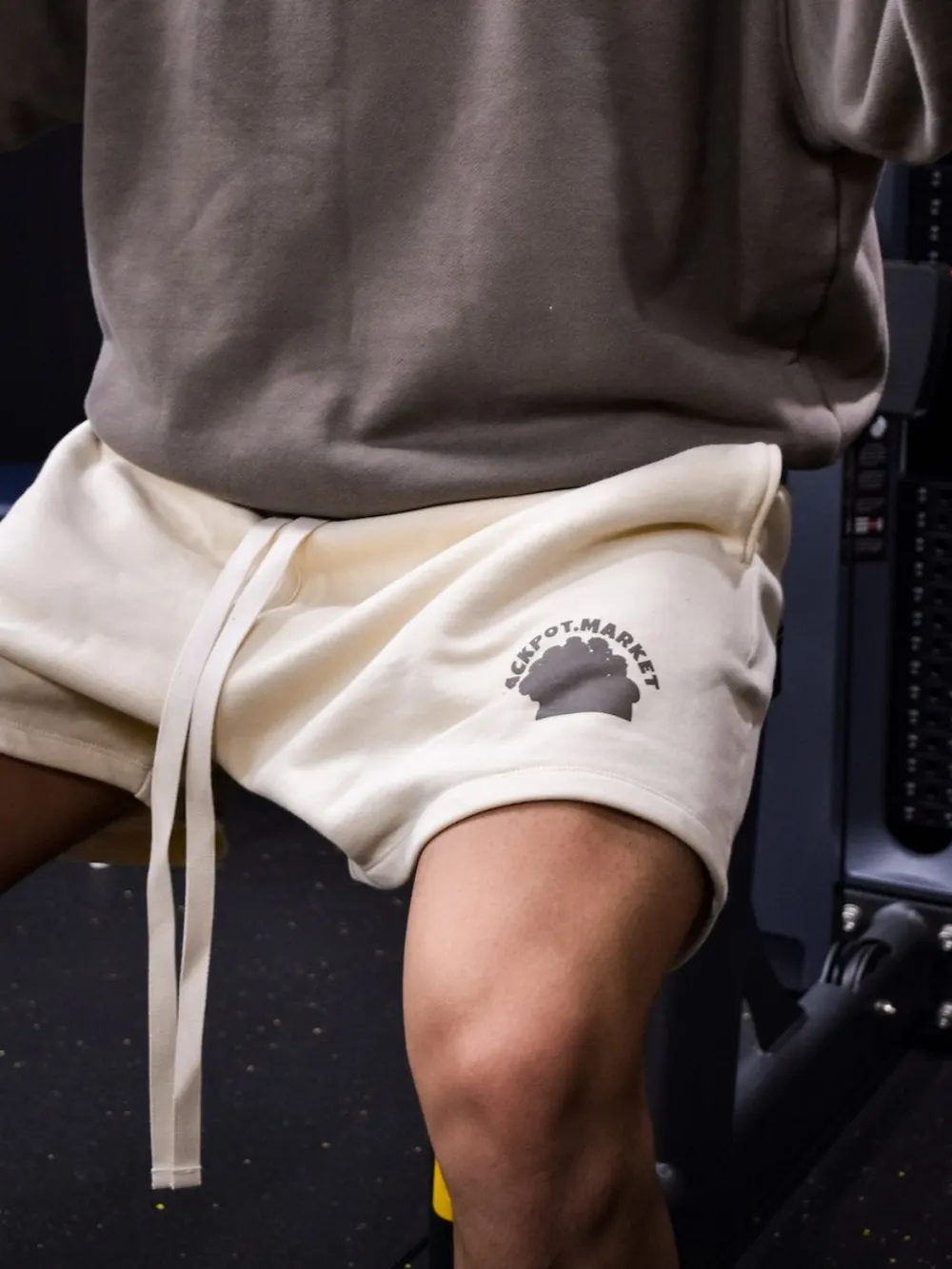 Men's Plus Size Drawstring Shorts with Pockets, image 3