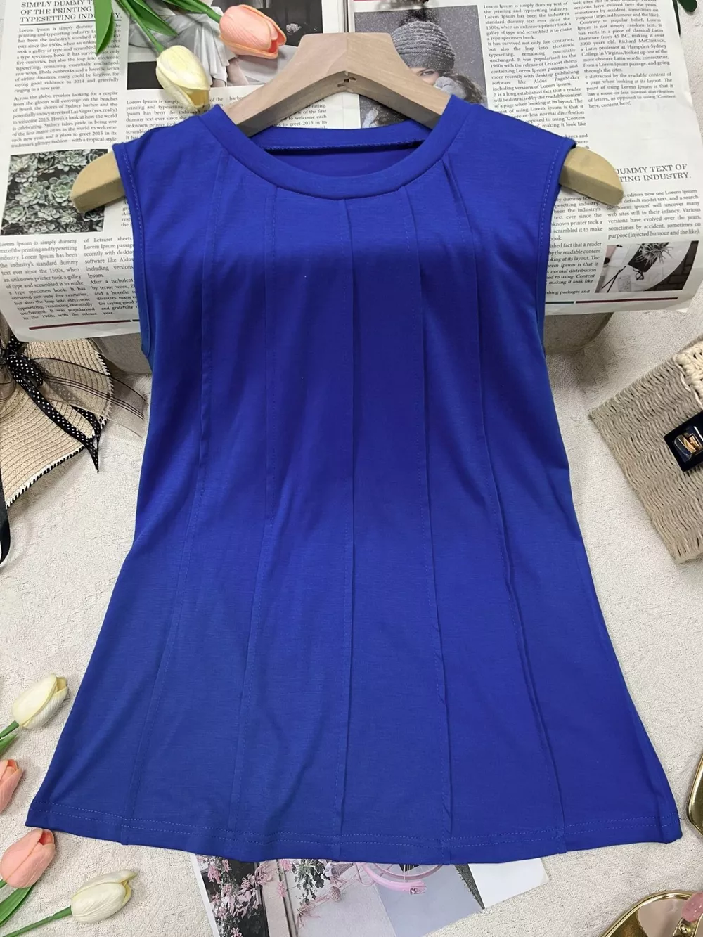 Round Neck Tank Top, image 18