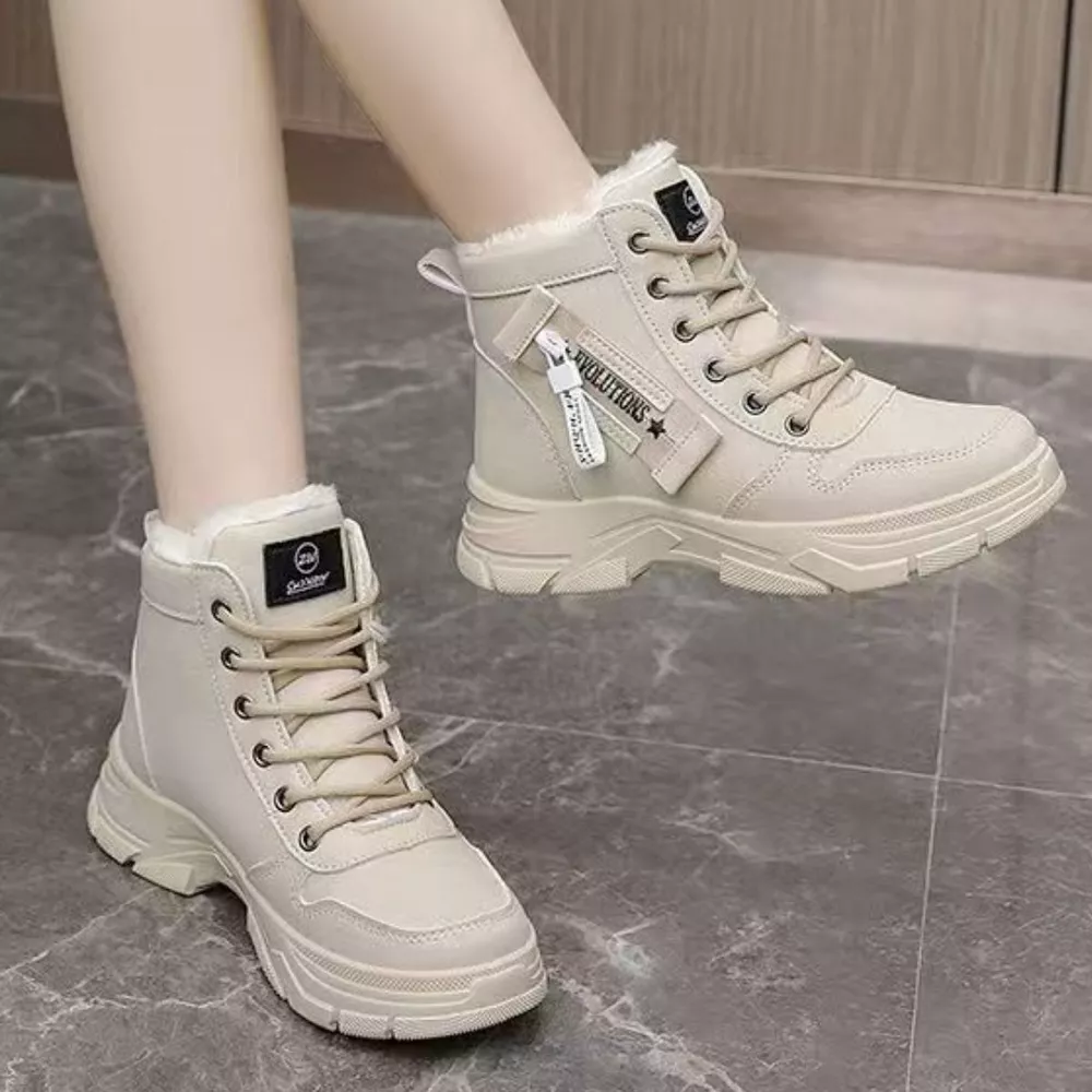 Lace Up Warm Ankle Boots, image 8