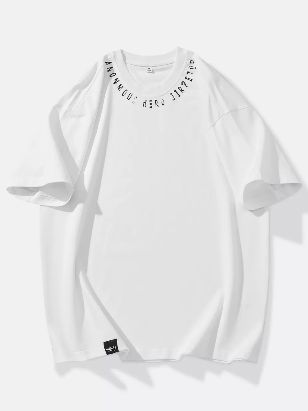 Men's Plus Size Round Neck Short Sleeve T-Shirt, image 5