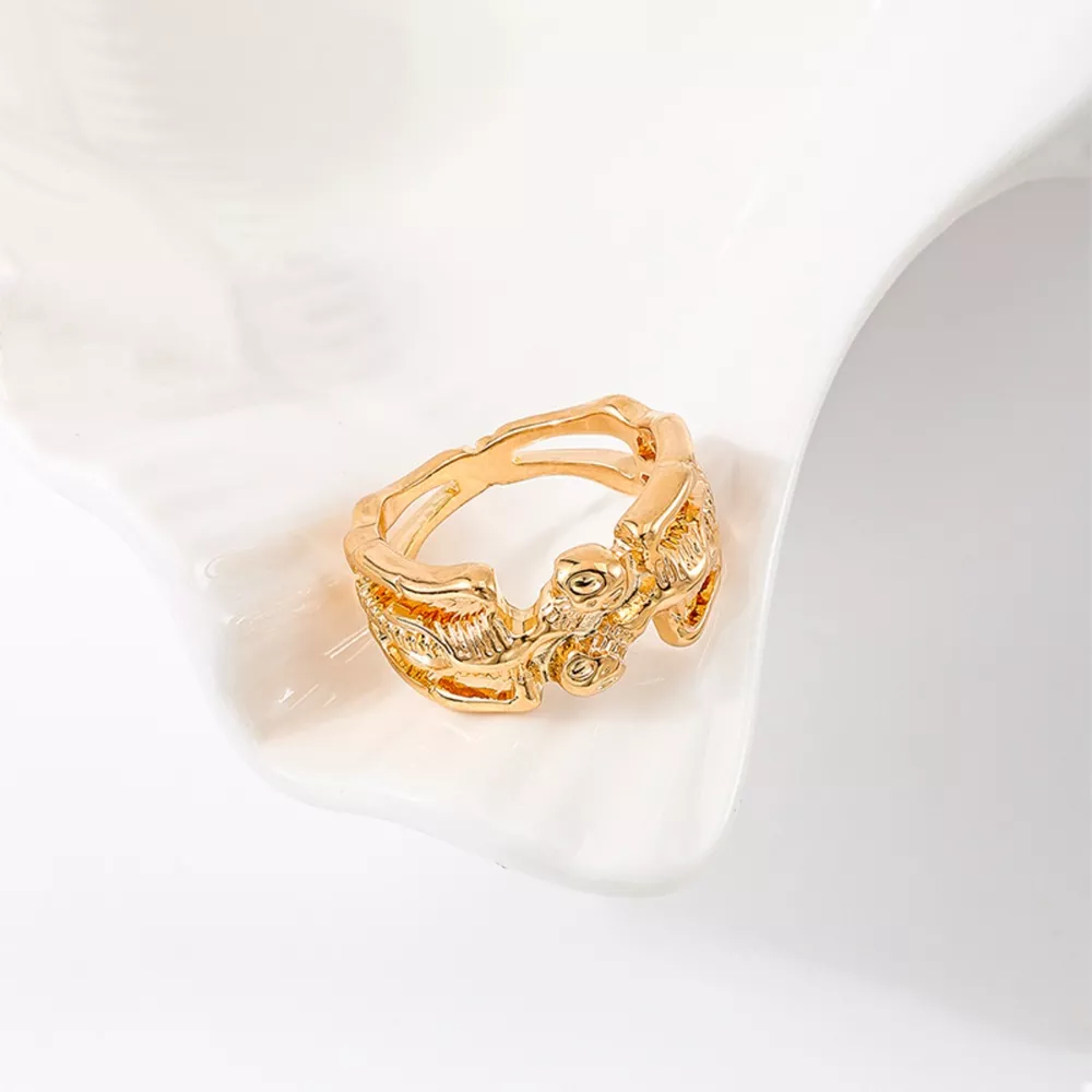 Halloween Skull Alloy Ring, image 2