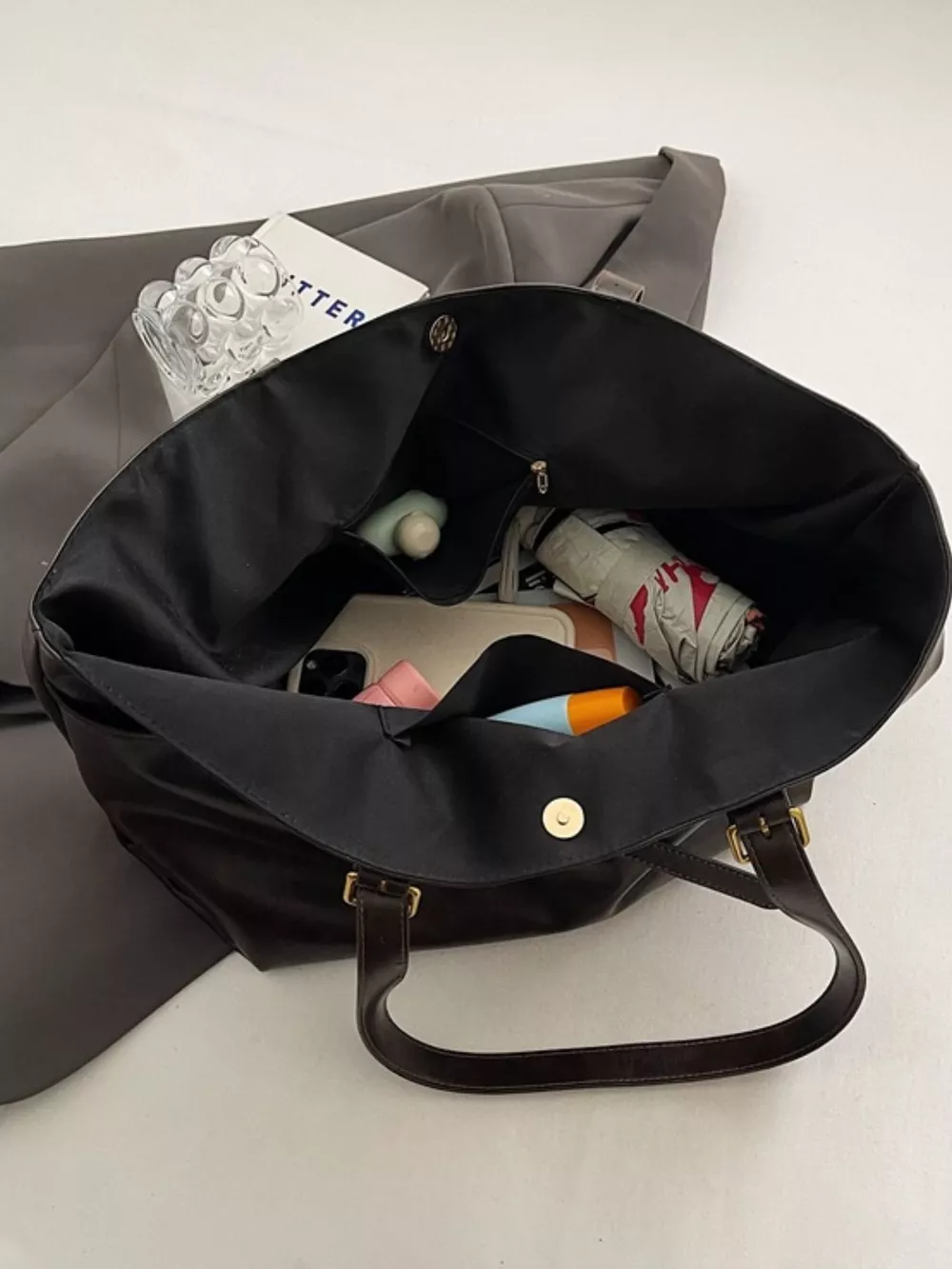 PU Leather Tote Bag, image 8