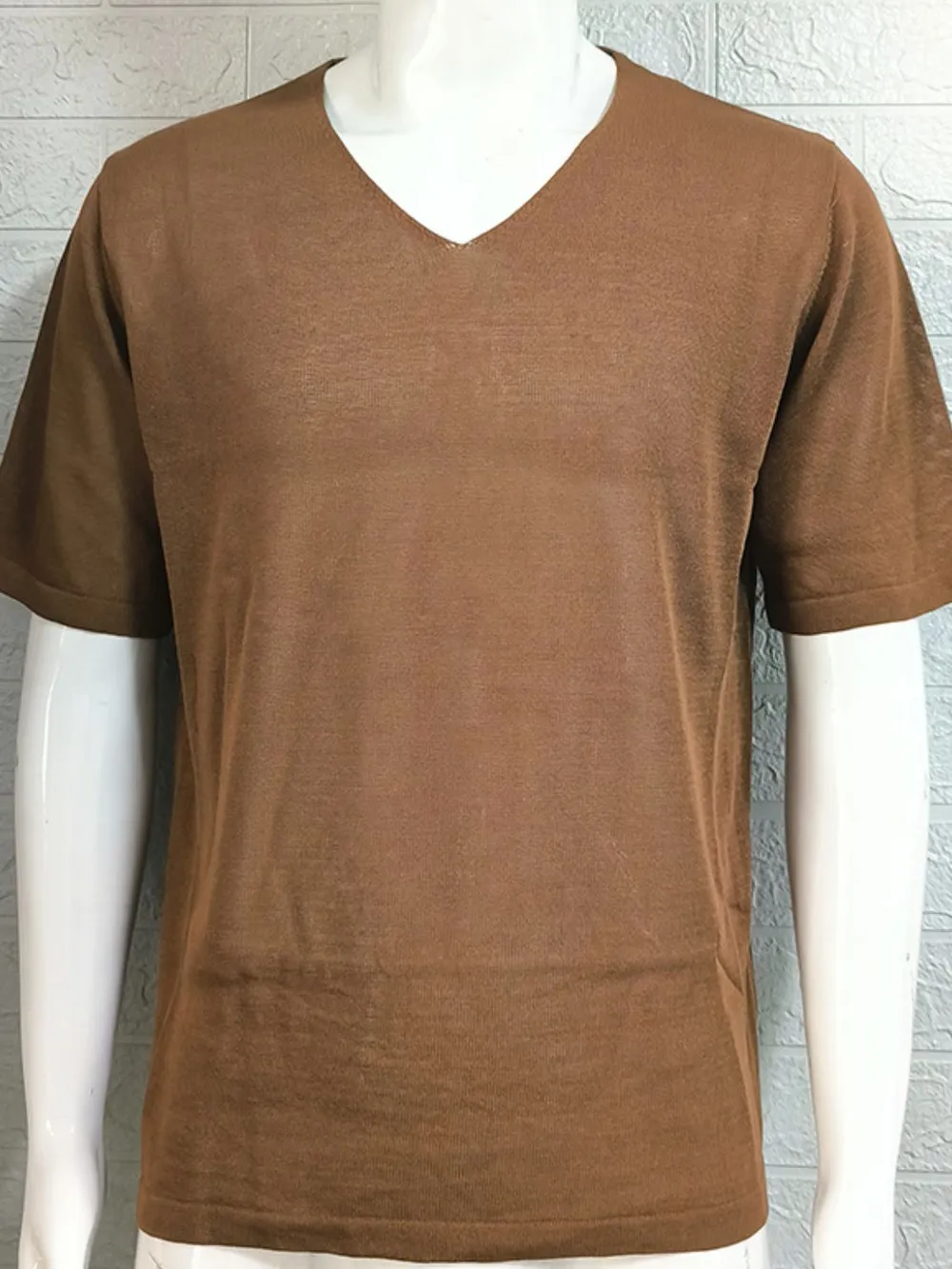 Men's V-Neck Short Sleeve T-Shirt, image 10