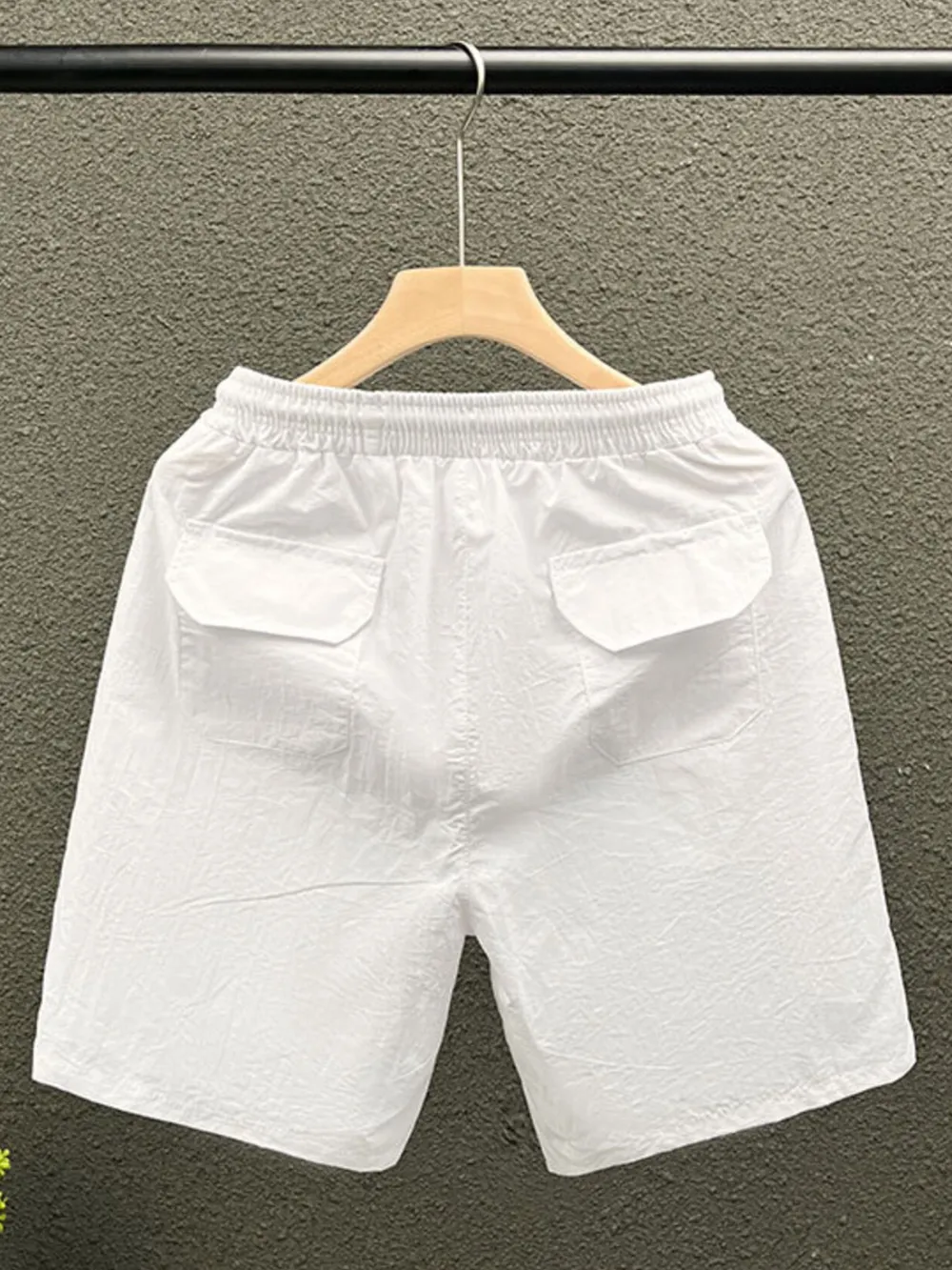 Men's Plus Size Drawstring Shorts, image 4