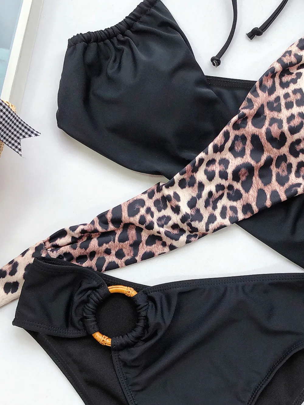 Halter Neck Two-Piece Bikini Set, image 4