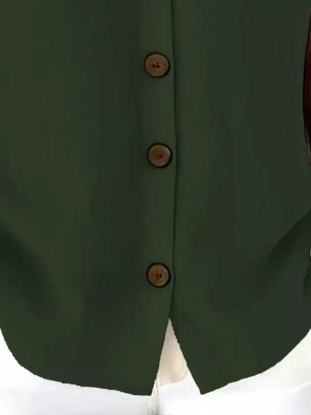 Full Size Button-Down Short Sleeve Shirt Plus Size, image 25