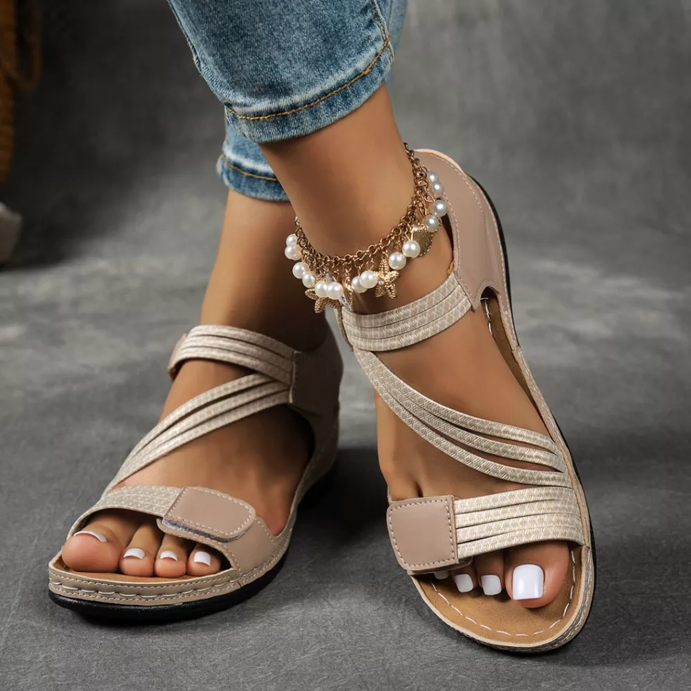 Open Toe Wedge Sandals, image 11
