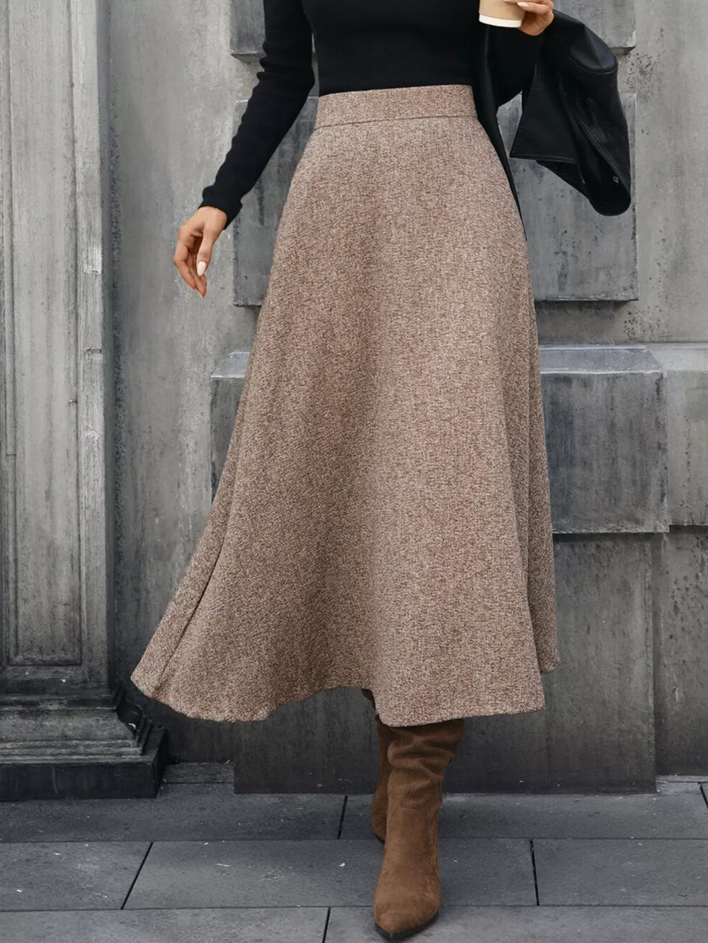 A-Line Midi Skirt, image 8